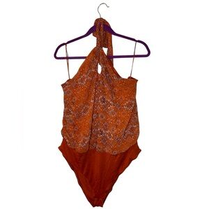 Maurices Keyhole Halter Top Bodysuit